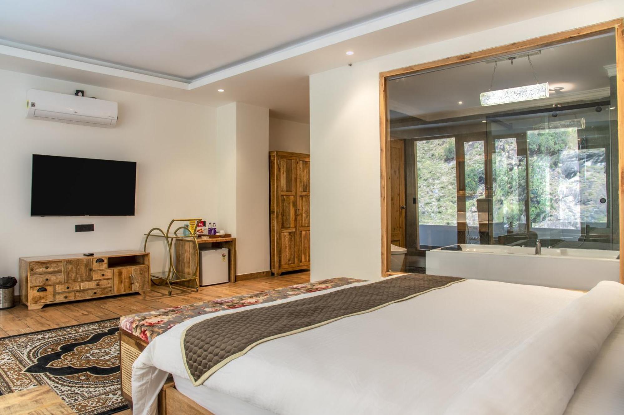 Echor Palm Bliss Riverside Resort & Spa Kasol Kültér fotó