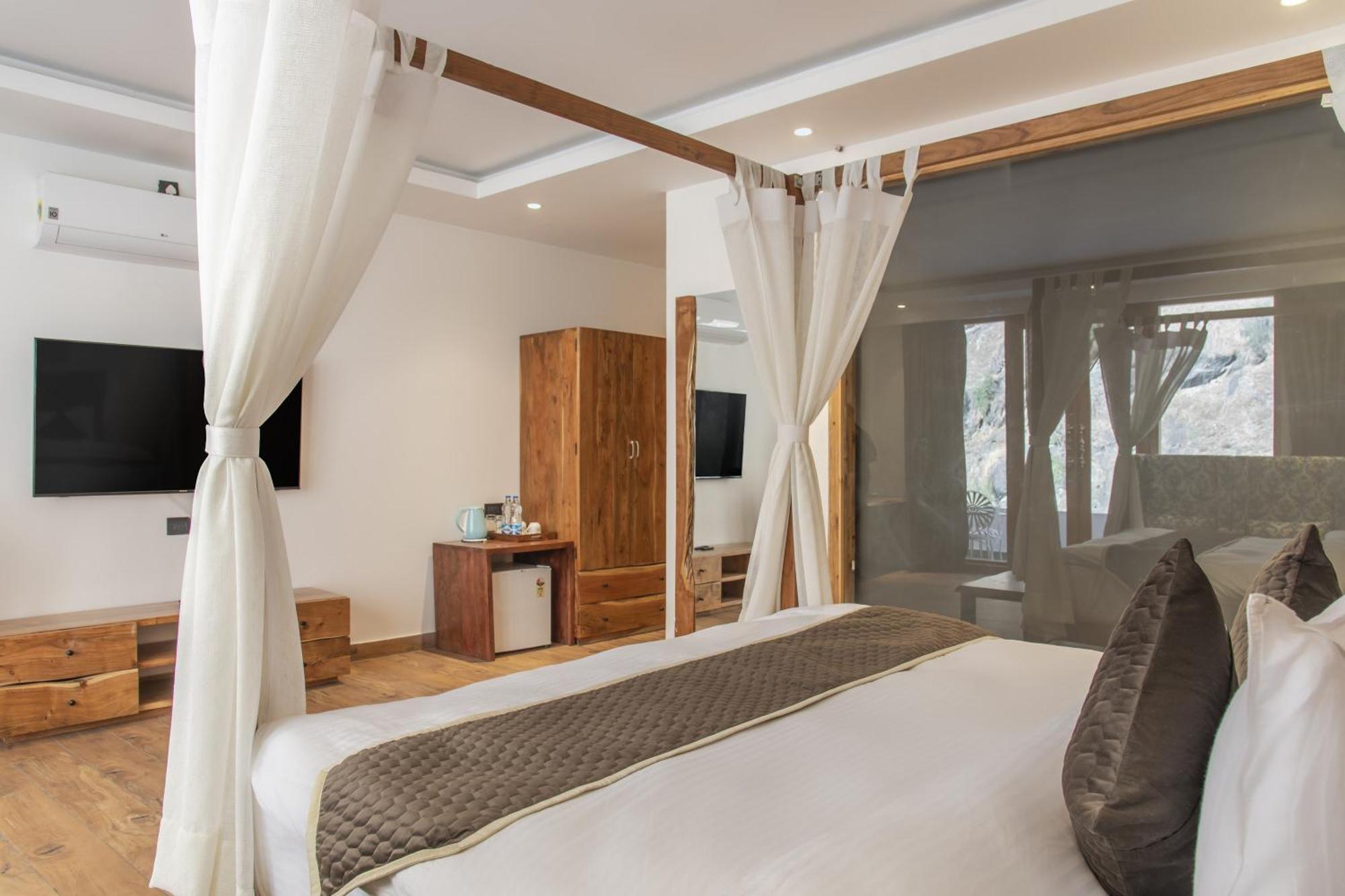 Echor Palm Bliss Riverside Resort & Spa Kasol Kültér fotó