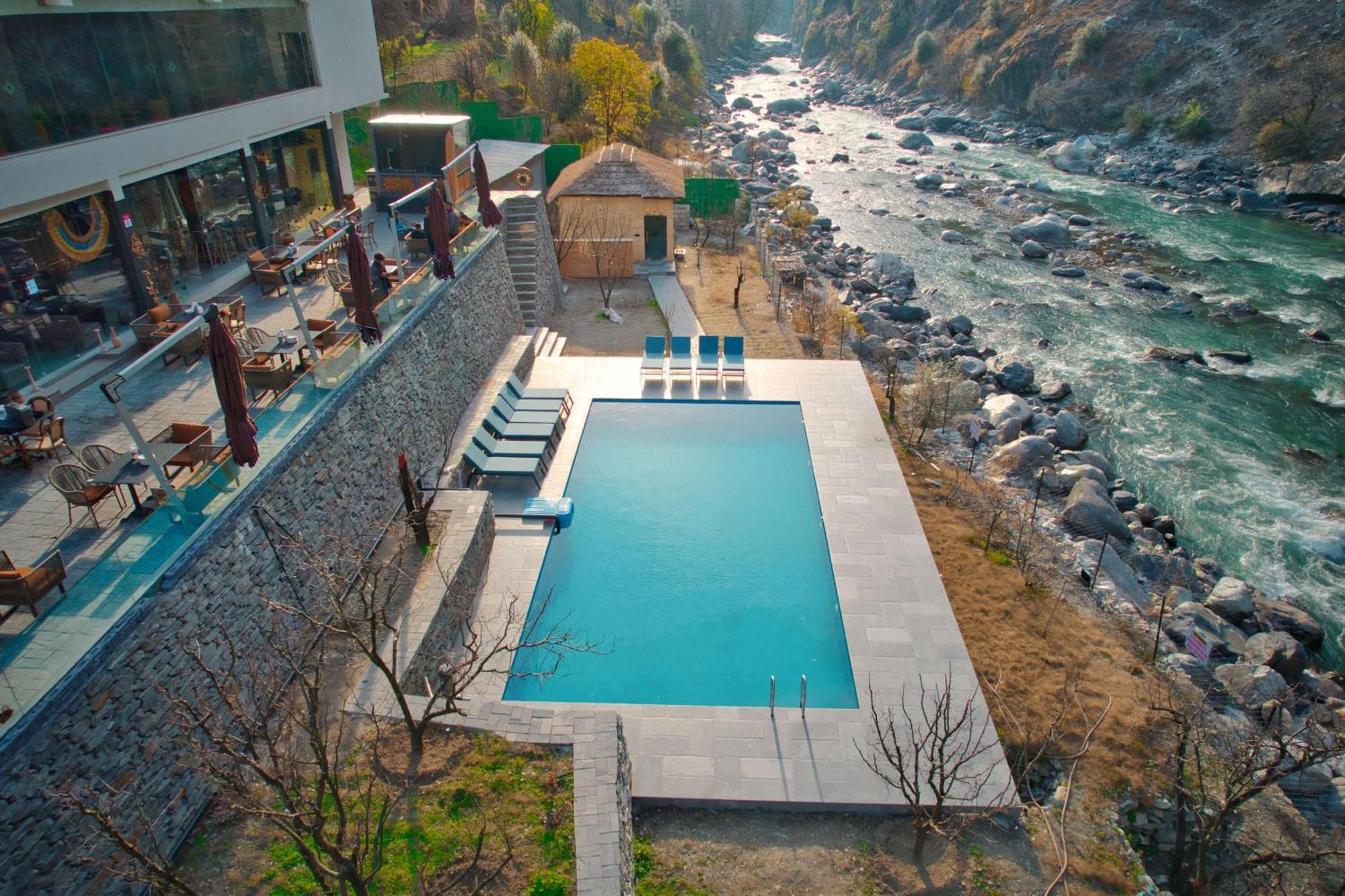 Echor Palm Bliss Riverside Resort & Spa Kasol Kültér fotó